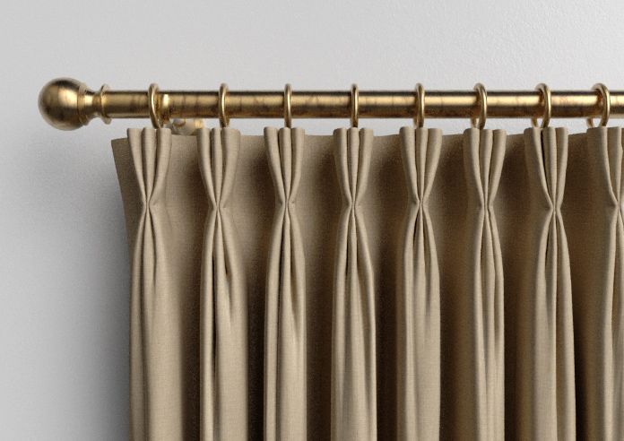 Devonshire, Biscuit - Made to Measure Curtains - Image 11